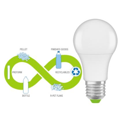 LED Pære af genanvendt plast E27/13W/230V 4000K - Ledvance
