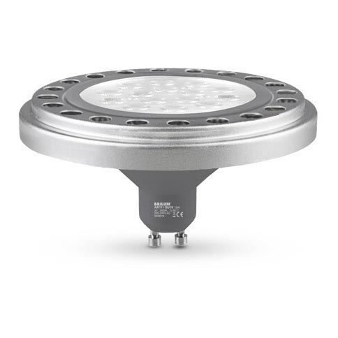 LED-pære AR111 GU10/12W/230V 4000K sølvfarvet 30°