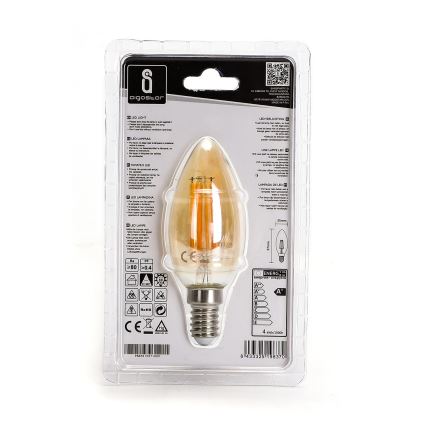 LED-pære C35 E14/4W/230V 2200K - Aigostar