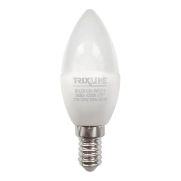 LED-pære C35 E14/4W/230V 4200K