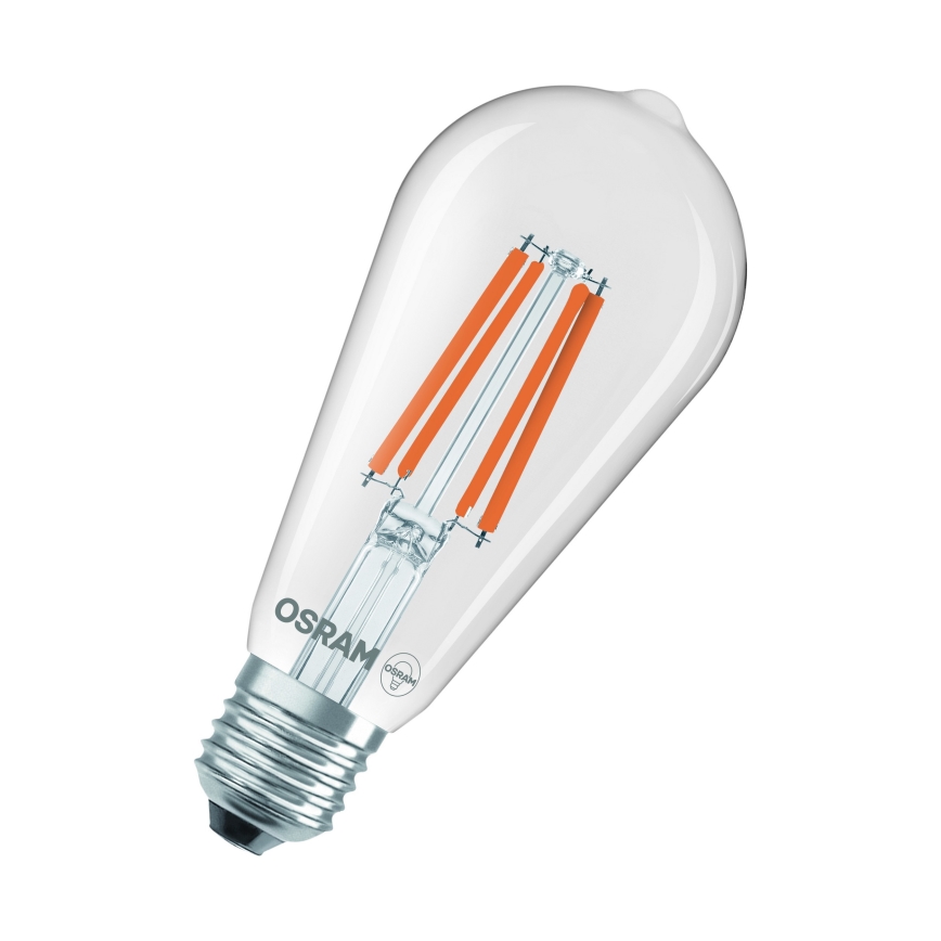 LED-pære CLASSIC FILAMENT E27/6,5W/230V 4000K - Osram