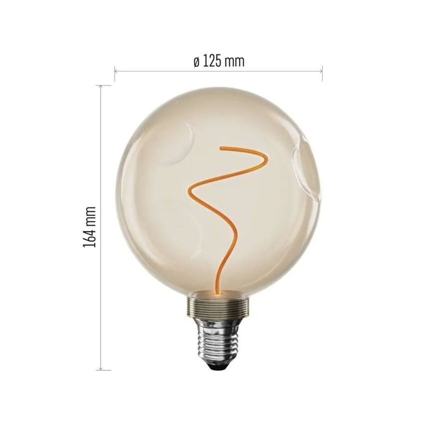 LED-pære DECO VINTAGE CG125A E27/4,5W/230V 1800K