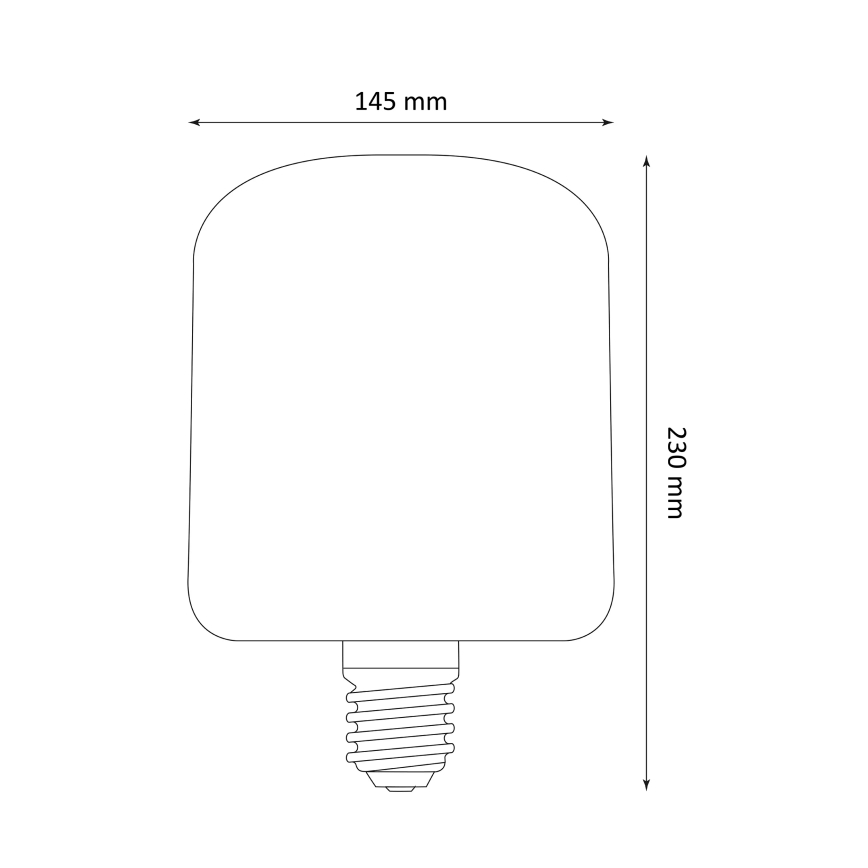LED-pære DECO VINTAGE E27/4W/230V 1800K