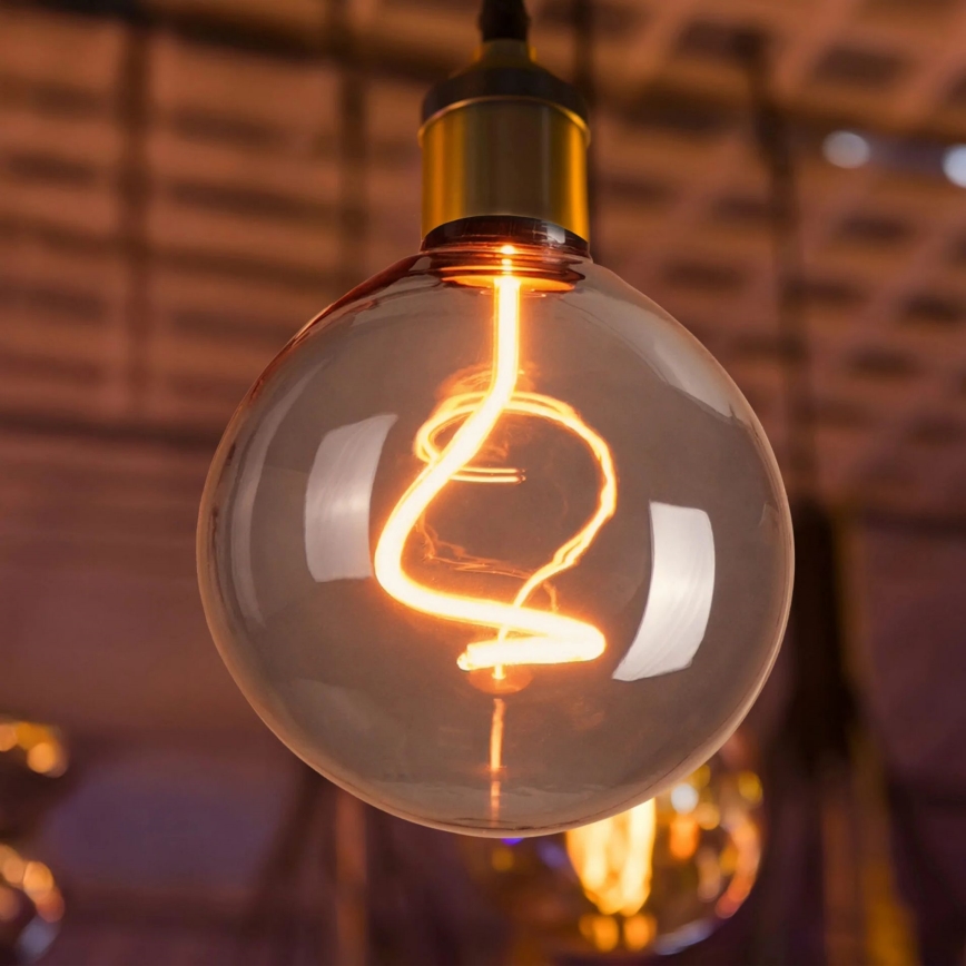 LED-pære DECO VINTAGE FILAMENT G125 E27/4W/230V 1800K