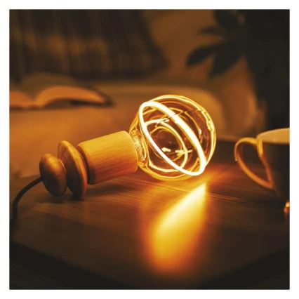 LED-pære DECO VINTAGE G130OA E27/4W/230V 1800K