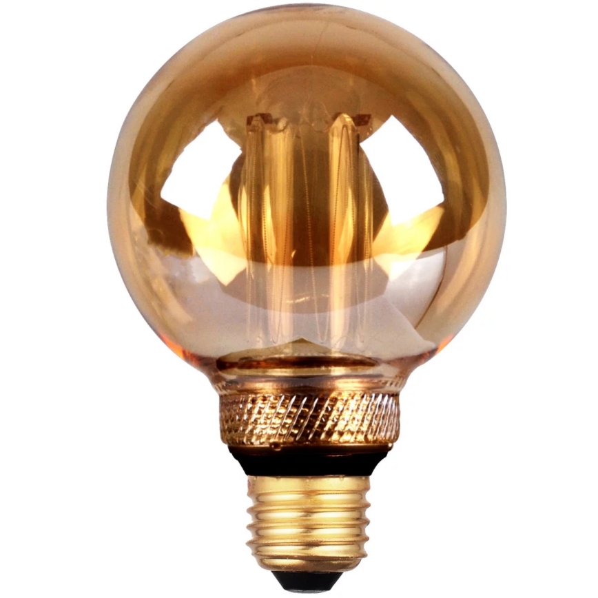 LED-pære DECO VINTAGE G80 E27/4W/230V 1800K