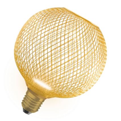 LED-pære DECOR FLAT G125 E27/3,5W/230V 2700K guldfarvet - Osram