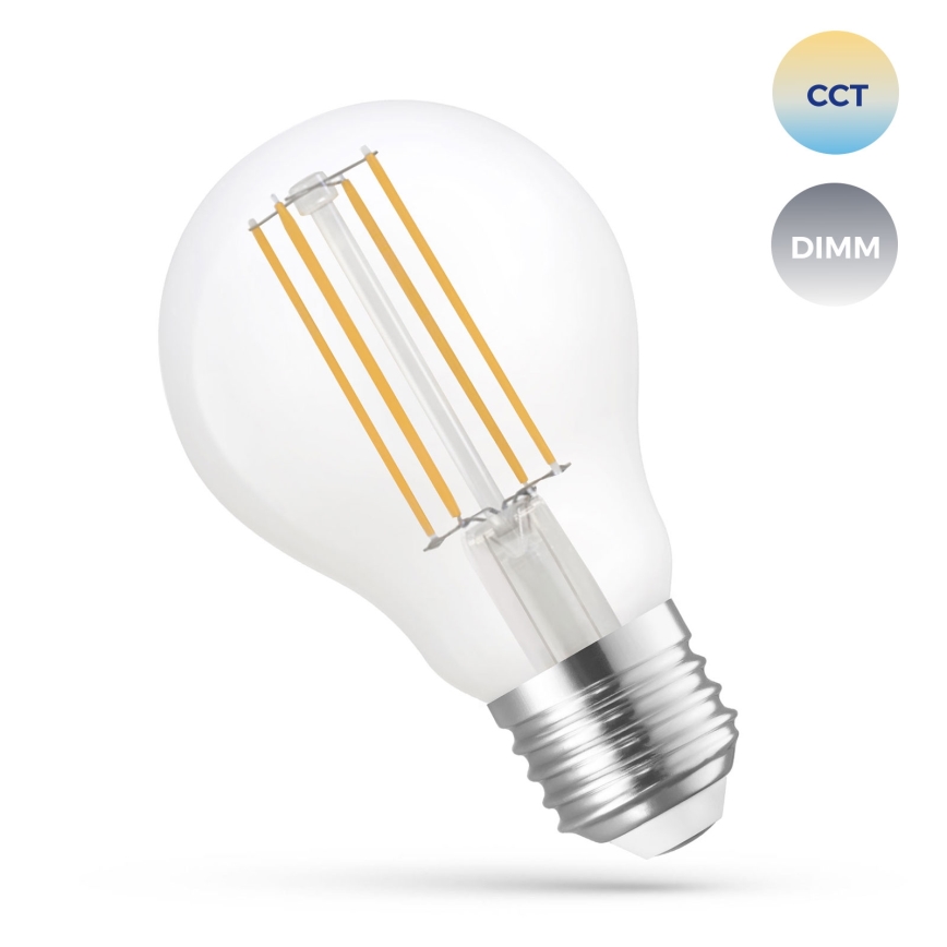 LED-pære dæmpbar A60 E27/5W/230V 2700-6500K Wi-Fi Tuya
