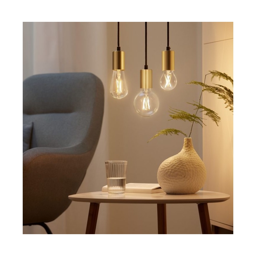 LED-pære dæmpbar FILAMENT A60 E27/6,7W/230V 2700-6500K CRI 90 Wi-Fi - WiZ