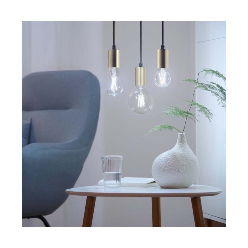 LED-pære dæmpbar FILAMENT A60 E27/6,7W/230V 2700-6500K CRI 90 Wi-Fi - WiZ