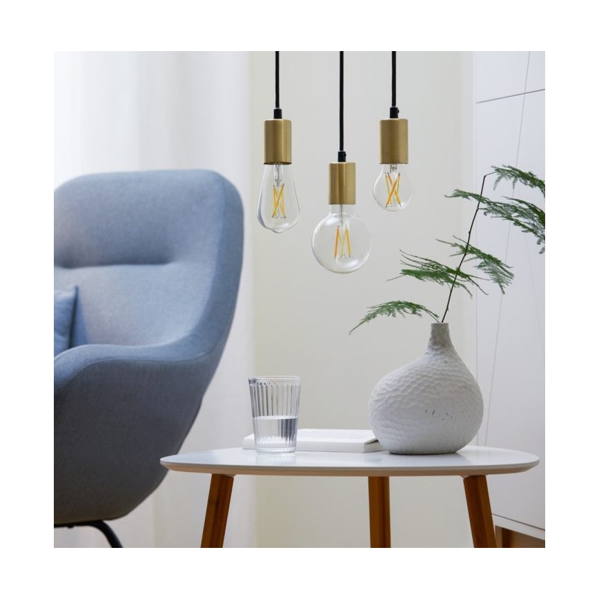 LED-pære dæmpbar FILAMENT A60 E27/6,7W/230V 2700-6500K CRI 90 Wi-Fi - WiZ