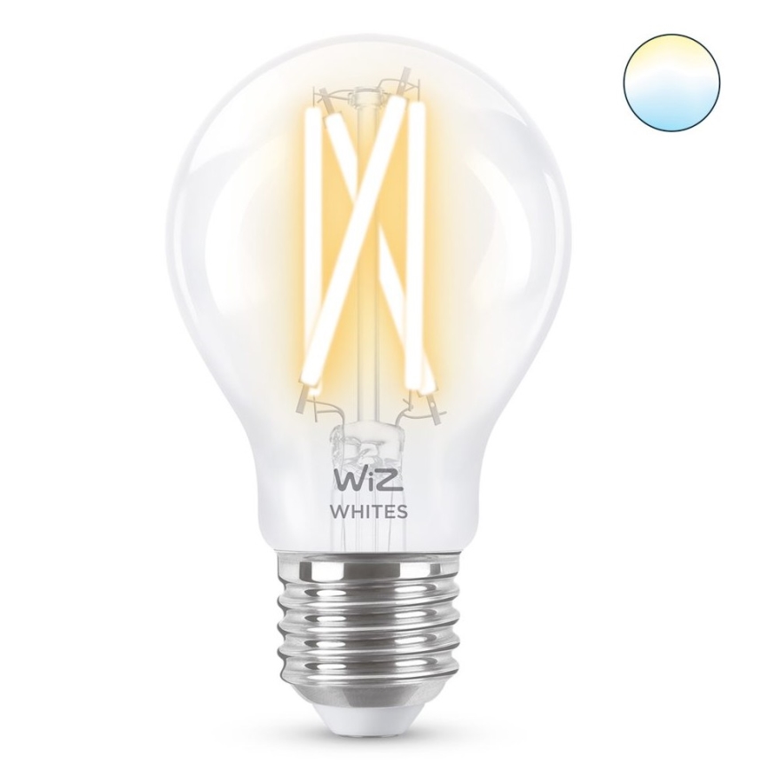 LED-pære dæmpbar FILAMENT A60 E27/6,7W/230V 2700-6500K CRI 90 Wi-Fi - WiZ