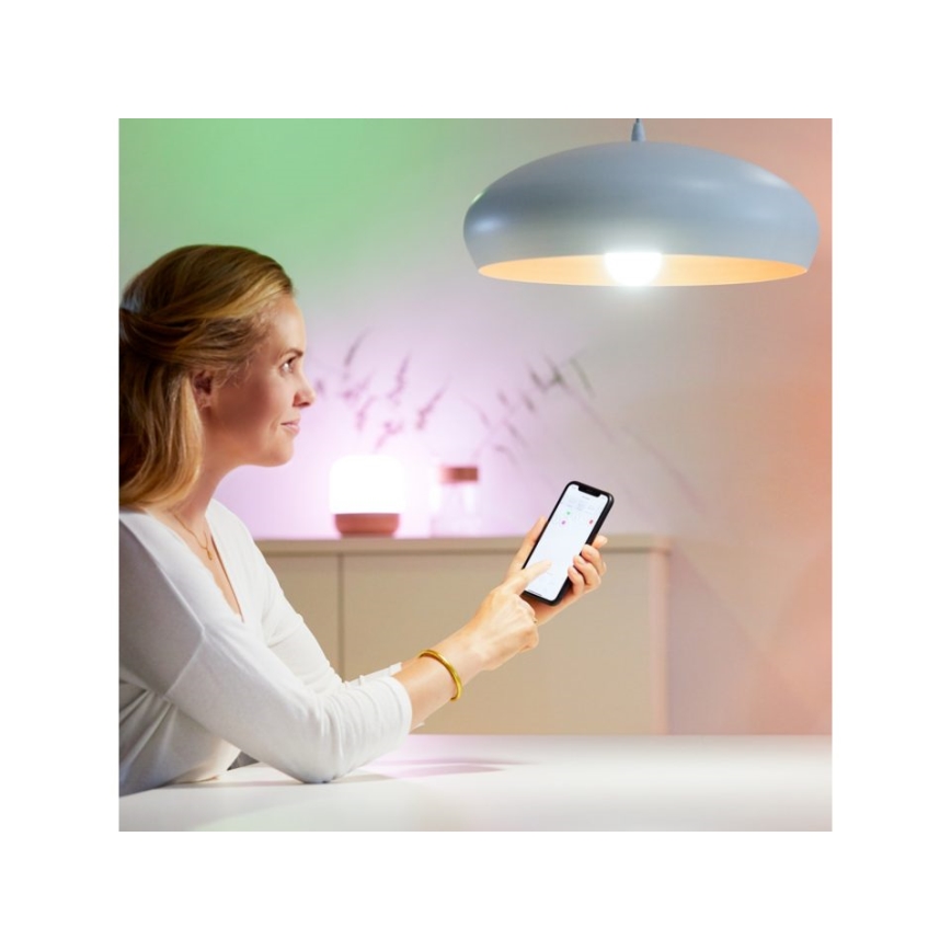 LED-pære dæmpbar A60 E27/8W/230V 2700K CRI 90 Wi-Fi - WiZ