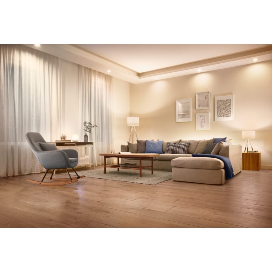 LED-pære dæmpbar A60 E27/8W/230V 2700K CRI 90 Wi-Fi - WiZ