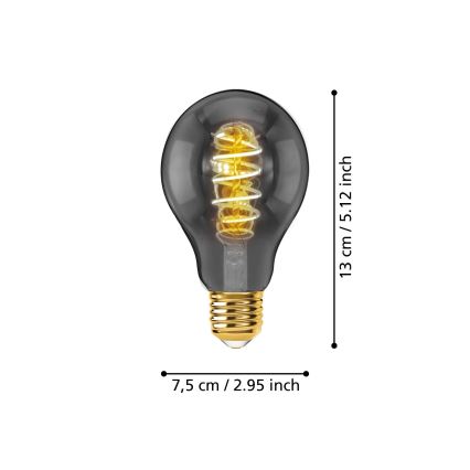 LED-pære dæmpbar A75 E27/4W/230V 2000K - Eglo 110084