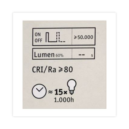 LED-pære dæmpbar CLASSIC G125 E27/4,5W/230V 2600K - Paulmann 28742