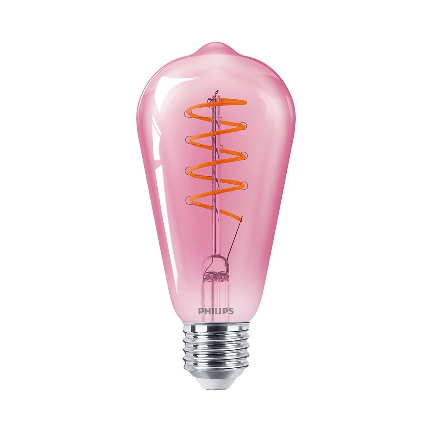 LED-pære dæmpbar DECO Philips ST64 E27/4,5W/230V 1800K