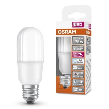 LED-pære dæmpbar E27/11W/230V 6500K CRI 90 - Osram