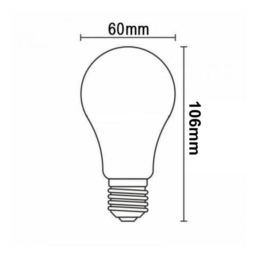 LED-pære dæmpbar FILAMENT A60 E27/11W/230V 4000K