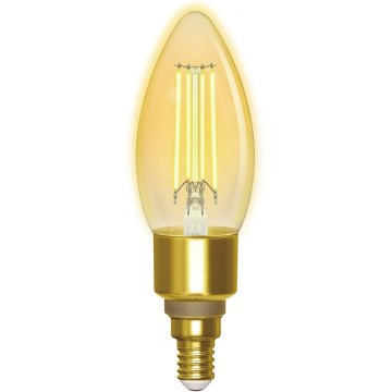 LED-pære dæmpbar FILAMENT C35 E14/4,5W/230V 2700-6500K Wi-Fi - Aigostar