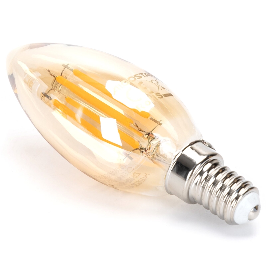LED-pære dæmpbar FILAMENT C35 E14/4W/230V 2200K - Aigostar