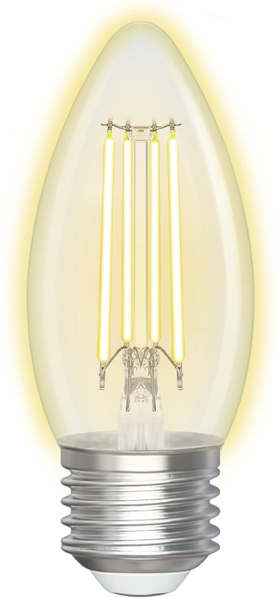 LED-pære dæmpbar FILAMENT C35 E27/4,5W/230V 2700-6500K Wi-Fi - Aigostar