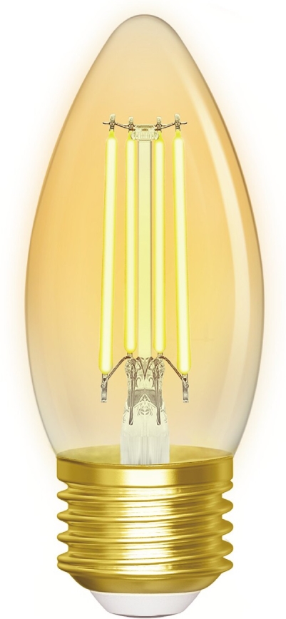 LED-pære dæmpbar FILAMENT C35 E27/4,5W/230V 2700-6500K Wi-Fi - Aigostar