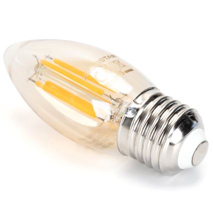 LED-pære dæmpbar FILAMENT C35 E27/4W/230V 2200K - Aigostar