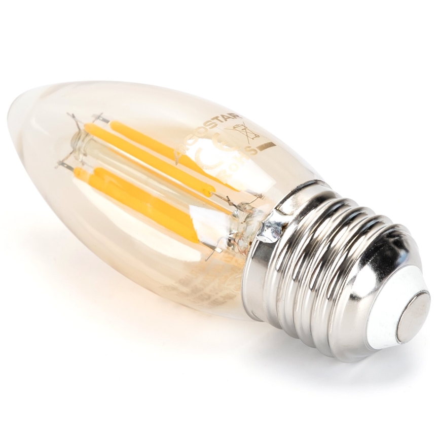LED-pære dæmpbar FILAMENT C35 E27/4W/230V 2200K - Aigostar
