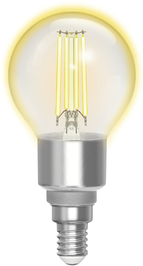 LED-pære dæmpbar FILAMENT G45 E14/4,5W/230V 2700-6500K Wi-Fi - Aigostar