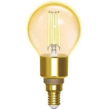 LED-pære dæmpbar FILAMENT G45 E14/4,5W/230V 2700-6500K Wi-Fi - Aigostar