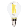 LED-pære dæmpbar FILAMENT G45 E14/4W/230V 6500K - Aigostar