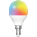 LED-pære dæmpbar FILAMENT G45 E14/6,5W/230V 2700-6500K Wi-Fi - Aigostar