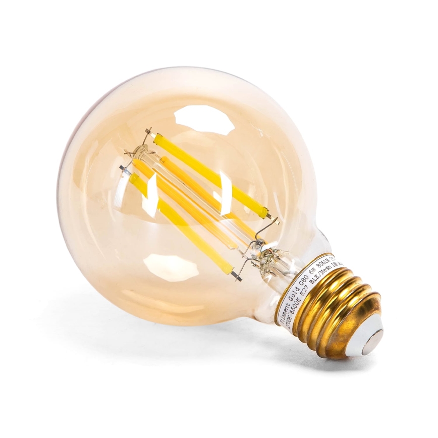 LED-pære dæmpbar FILAMENT MESH Smart G80 E27/6W/230V 2700-6500K - Aigostar