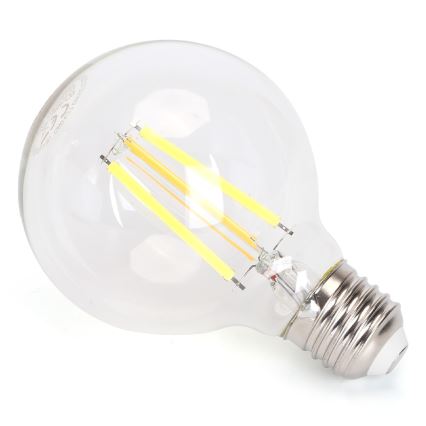 LED-pære dæmpbar FILAMENT G80 E27/6W/230V 2700-6500K Wi-Fi - Aigostar