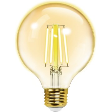 LED-pære dæmpbar FILAMENT G95 E27/6W/230V 2700-6500K Wi-Fi - Aigostar
