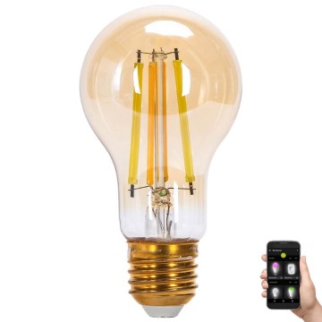 LED-pære dæmpbar FILAMENT MESH Smart A60 E27/6W/230V 2700-6500K - Aigostar