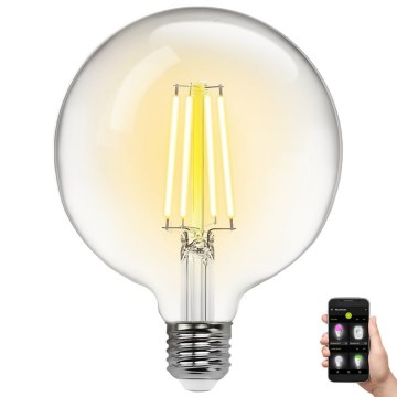 LED-pære dæmpbar FILAMENT MESH Smart G125 E27/6W/230V 2700-6500K - Aigostar