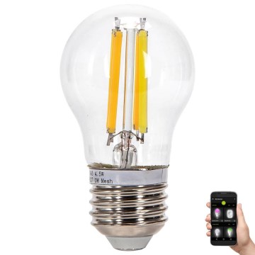 LED-pære dæmpbar FILAMENT MESH Smart G45 E27/4,5W/230V 2700-6500K - Aigostar