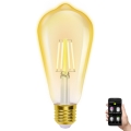 LED-pære dæmpbar FILAMENT ST64 E27/6W/230V 2700-6500K Wi-Fi - Aigostar