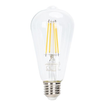LED-pære dæmpbar FILAMENT ST64 E27/6W/230V 2700K - Aigostar