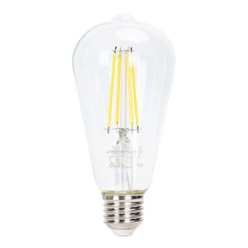LED-pære dæmpbar FILAMENT ST64 E27/6W/230V 6500K - Aigostar