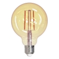 LED-pære dæmpbar FILAMENT VINTAGE G95 E27/12W/230V 2000K