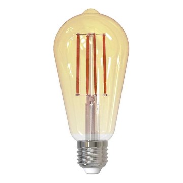LED-pære dæmpbar FILAMENT VINTAGE ST64 E27/12W/230V 2000K