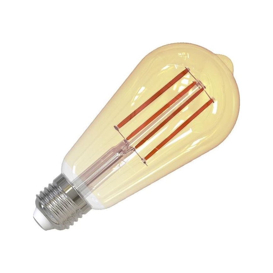 LED-pære dæmpbar FILAMENT VINTAGE ST64 E27/12W/230V 2000K