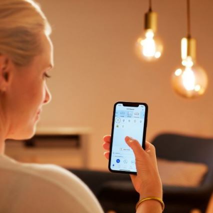 LED-pære dæmpbar FILAMENT G125 E27/7W/230V 2700-6500K CRI 90 Wi-Fi - WiZ