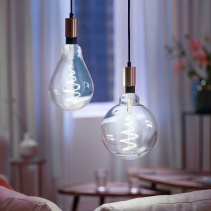 LED-pære dæmpbar FILAMENT G200 E27/6,5W/230V 2700-6500K CRI 90 Wi-Fi - WiZ