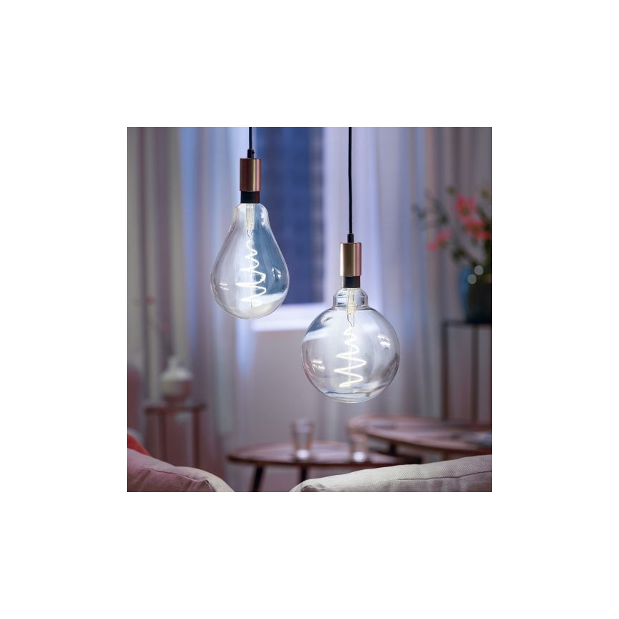 LED-pære dæmpbar FILAMENT G200 E27/6,5W/230V 2700-6500K CRI 90 Wi-Fi - WiZ