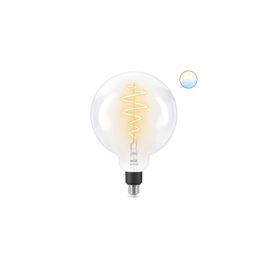 LED-pære dæmpbar FILAMENT G200 E27/6,5W/230V 2700-6500K CRI 90 Wi-Fi - WiZ