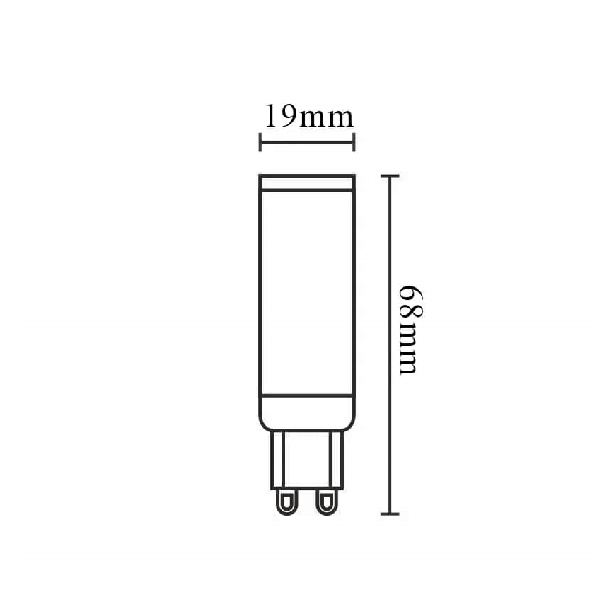 LED-pære dæmpbar G9/6W/230V 4000K
